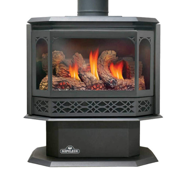 Napoleon Havelock 50 Direct Vent Millivolt Ignition Natural Gas Stove, 28" [GDS50-1NSB] (SAK37589) SAKSBY WHOLESALE