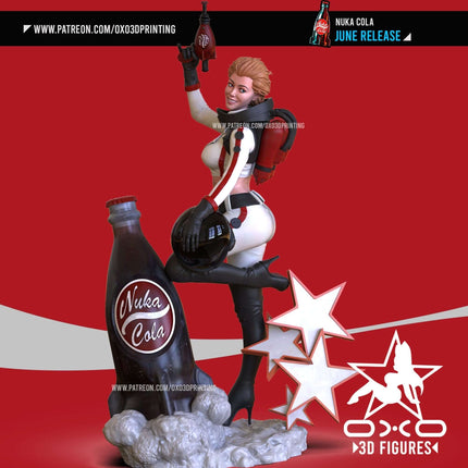 Fallout Nuka Cola Figure - 1:10 Scale Collectible