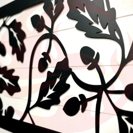 Oak Leaves & Acorns Metal Wall Art - Phoenix Fire Art Store