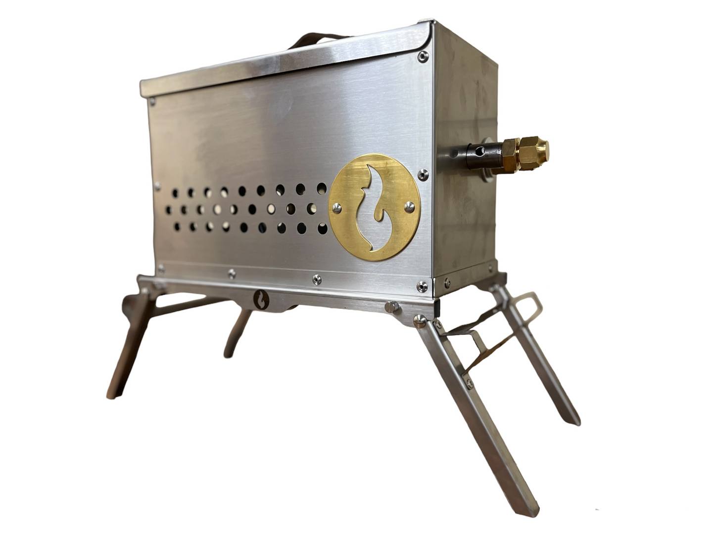 Over Under Grill Thingy: Stand and Grill In One! - Phoenix Fire Art Store