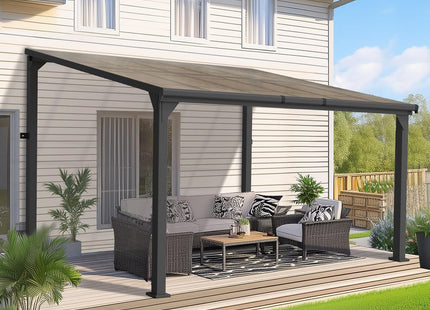 Pamapic Aluminum Hardtop Gazebo Pamapic