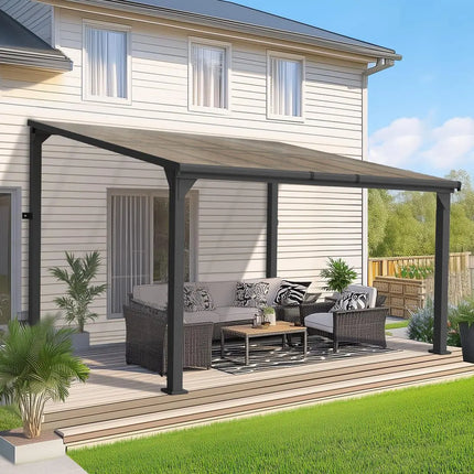 Pamapic Aluminum Hardtop Gazebo Pamapic