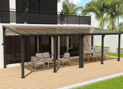 Pamapic Aluminum Hardtop Gazebo Pamapic