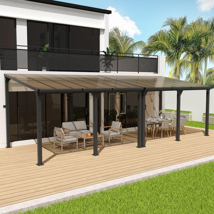 Pamapic Aluminum Hardtop Gazebo Pamapic