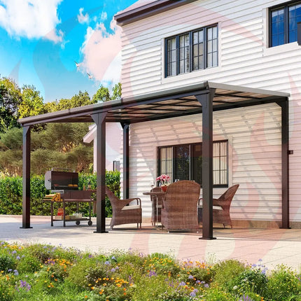 Pamapic Aluminum Hardtop Gazebo Pamapic