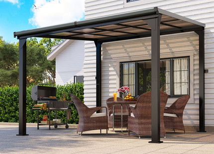 Pamapic Aluminum Hardtop Gazebo Pamapic