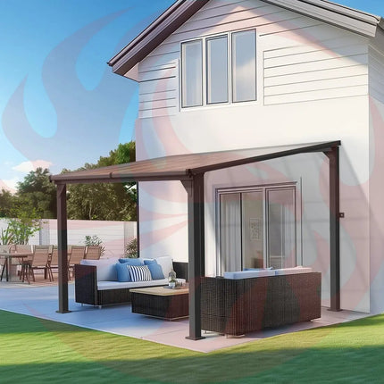 Pamapic Aluminum Hardtop Gazebo Pamapic