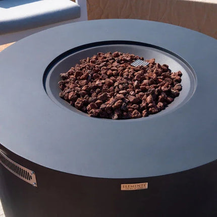 Elementi Pacaya Fire Table With Propane Tank Drawer OFG311