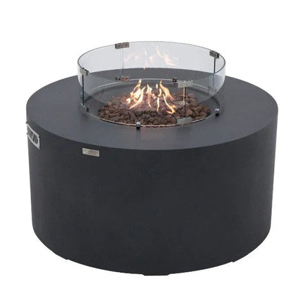 Elementi Pacaya Fire Table With Propane Tank Drawer OFG311