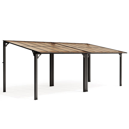 Aera Lean To Patio Gazebo Pamapic