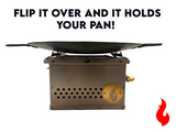 Over Under Grill Thingy: Stand and Grill In One! - Phoenix Fire Art Store