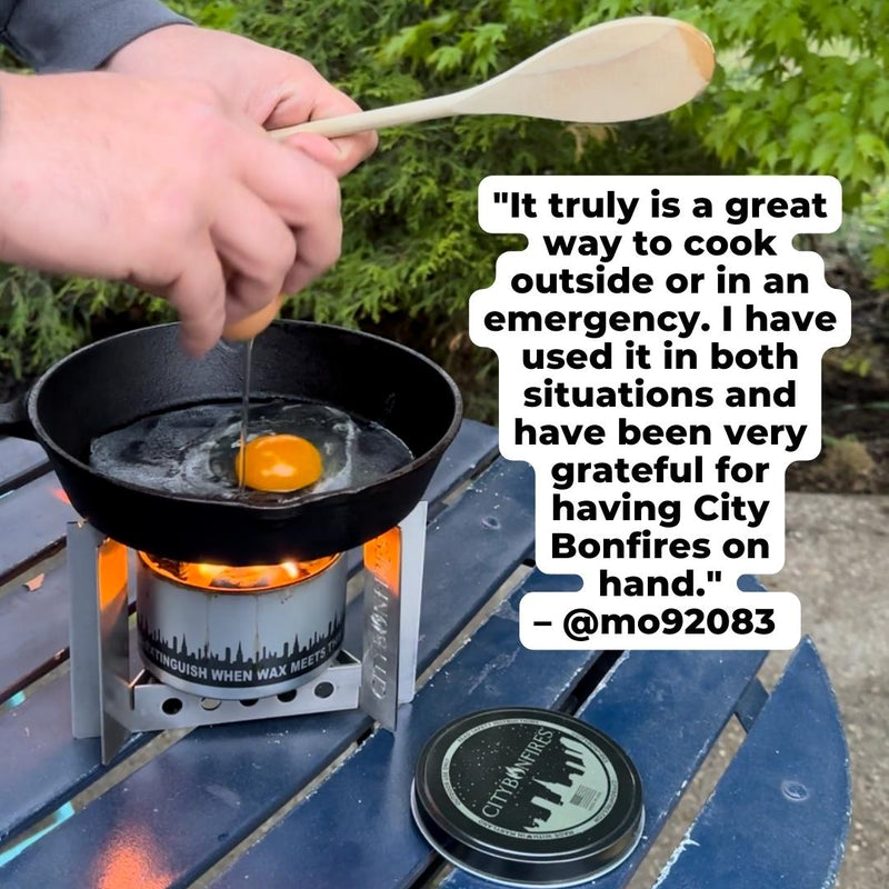 Portable Camp Stove - Phoenix Fire Art Store