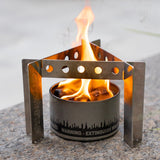 Portable Camp Stove - Phoenix Fire Art Store