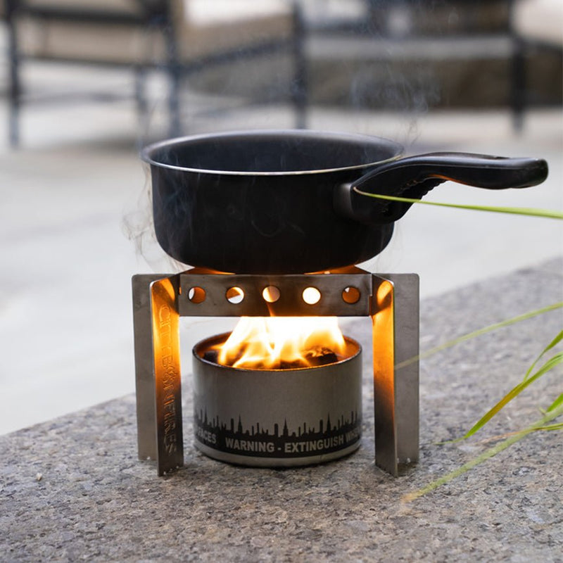 Portable Camp Stove - Phoenix Fire Art Store
