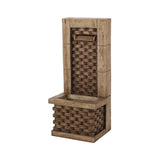 Premium 35 Inch Hand-Crafted Weather-Resistant Waterfall Fountain With LED Lights (SAK86757)