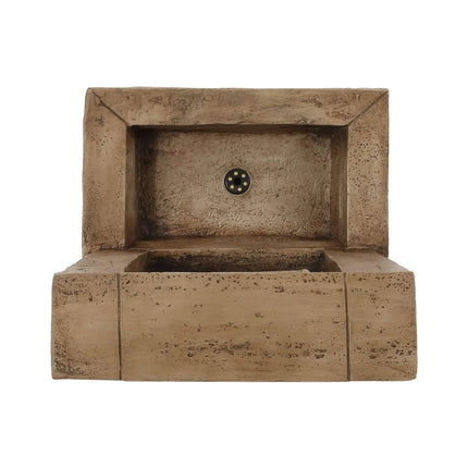 Premium 35-Inch Hand-Crafted Weather-Resistant Waterfall Fountain With LED Lights (SAK86757) - Phoenix Fire Art Store
