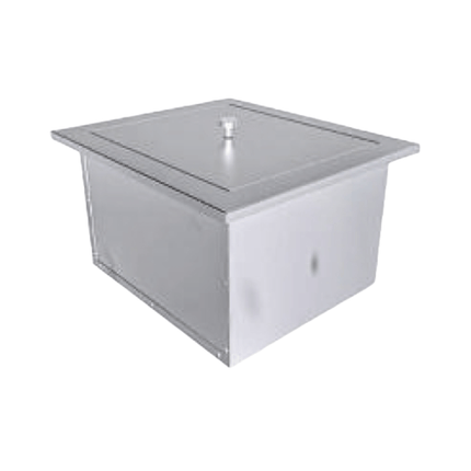 Premium Outdoor Kitchen With 32-Inch 60K BTU Built-In Stainless Steel LPG Gas Grill, Door And Drawer Combo And Stainless Steel Ice Box (SAK98661)