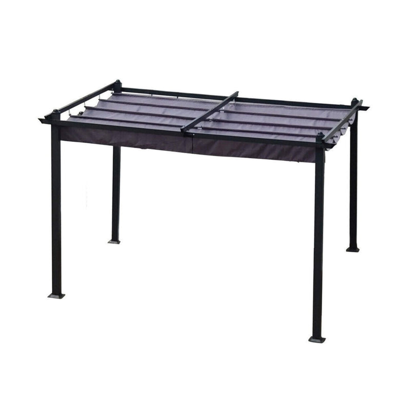 [10X13FT] Premium Outdoor Patio Retractable Pergola With Canopy (SAK01864)