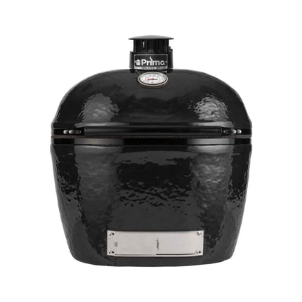 Primo Oval Large 300 Ceramic Kamado BBQ Grill W/ Stainless Steel Grates [PGCLGH] (SAK14871) SAKSBY WHOLESALE