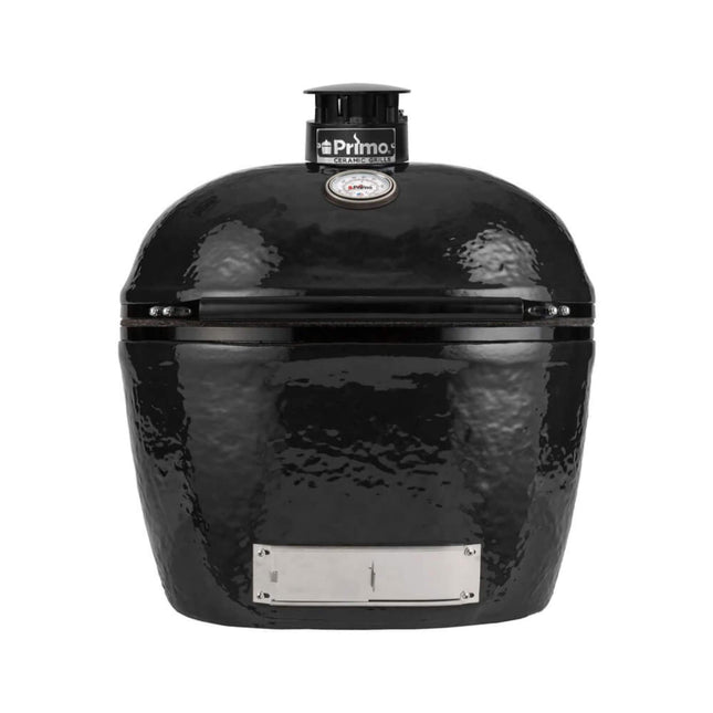 Primo Oval Large 300 Ceramic Kamado BBQ Grill W/ Stainless Steel Grates [PGCLGH] (SAK14871) SAKSBY WHOLESALE