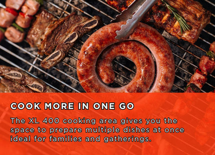 Primo Oval XL 400 Ceramic Kamado BBQ Grill W/ Stainless Steel Grates [PGCXLH] (SAK23100) SAKSBY WHOLESALE