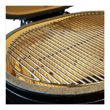Primo Oval XL 400 Ceramic Kamado BBQ Grill W/ Stainless Steel Grates [PGCXLH] (SAK23100) SAKSBY WHOLESALE