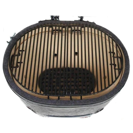 Primo Oval XL 400 Ceramic Kamado BBQ Grill W/ Stainless Steel Grates [PGCXLH] (SAK23100)