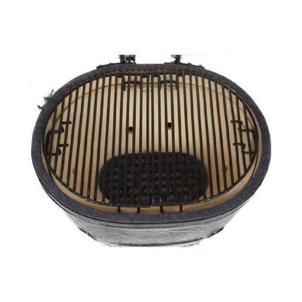 Primo Oval XXL Black Ceramic Kamado Charcoal Grill [PGCXXLH] (SAK25674) SAKSBY WHOLESALE