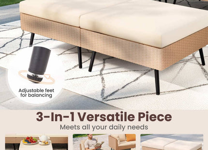 Axis 95.2" Coastal Outdoor Sectional Set, 8-Piece Pamapic