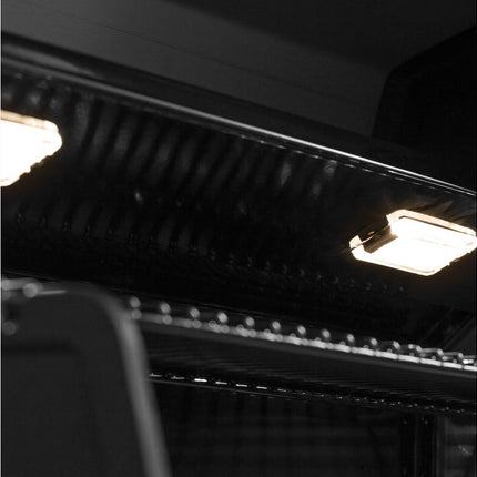 Broil King 118 x 70-Inch Outdoor Kitchen Island with Imperial QS 690i 6-Burner Gas Grill, Rotisserie, Side Burner, Refrigerator & iQue™ Technology Control