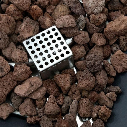 Elementi Rocky Fire Table With Propane Tank Drawer OFG310