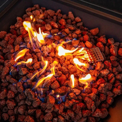 Elementi Rocky Fire Table With Propane Tank Drawer OFG310