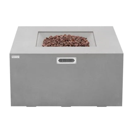 Elementi Rocky Fire Table With Propane Tank Drawer OFG310