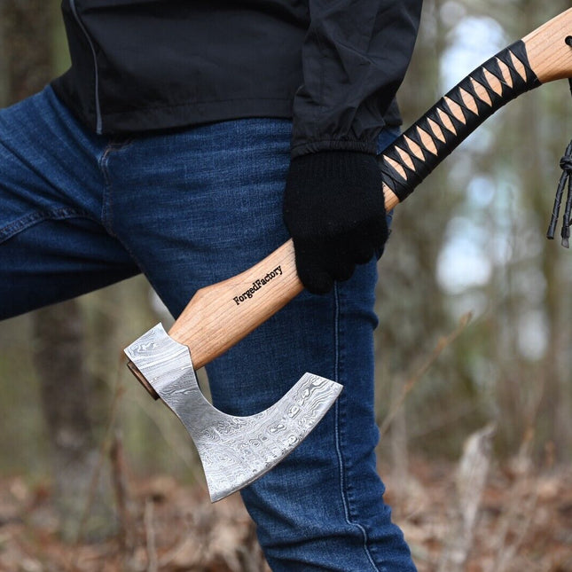 Norse Axe by KBS Knives Forged Factory – "Odin's Edge"