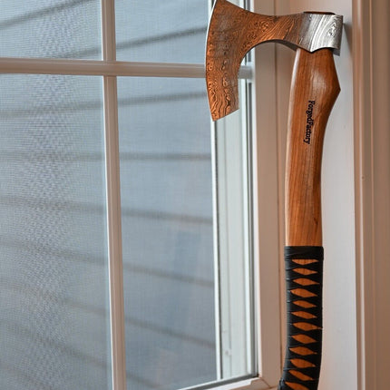 Norse Axe by KBS Knives Forged Factory – "Odin's Edge"