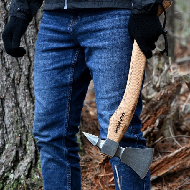 Viking Throwing Axe by KBS Knives Forged Factory – "Thor's Hammer"