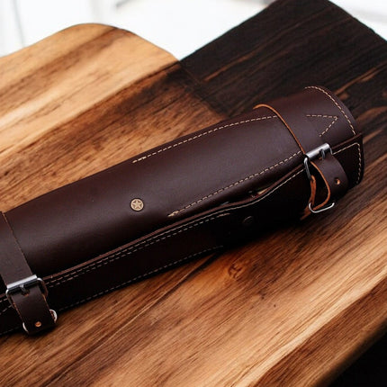 Handmade Damascus Kitchen Knives Set – Exotic Wood & Bone