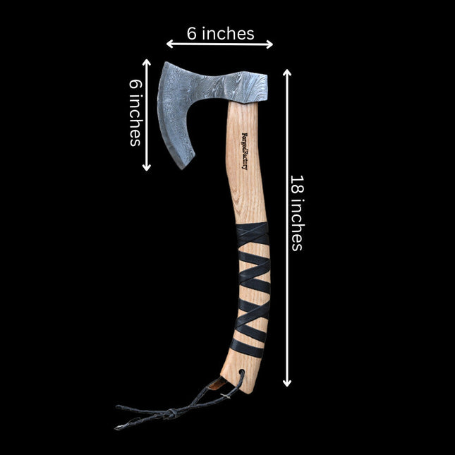 Viking Hatchet by KBS Knives Forged Factory