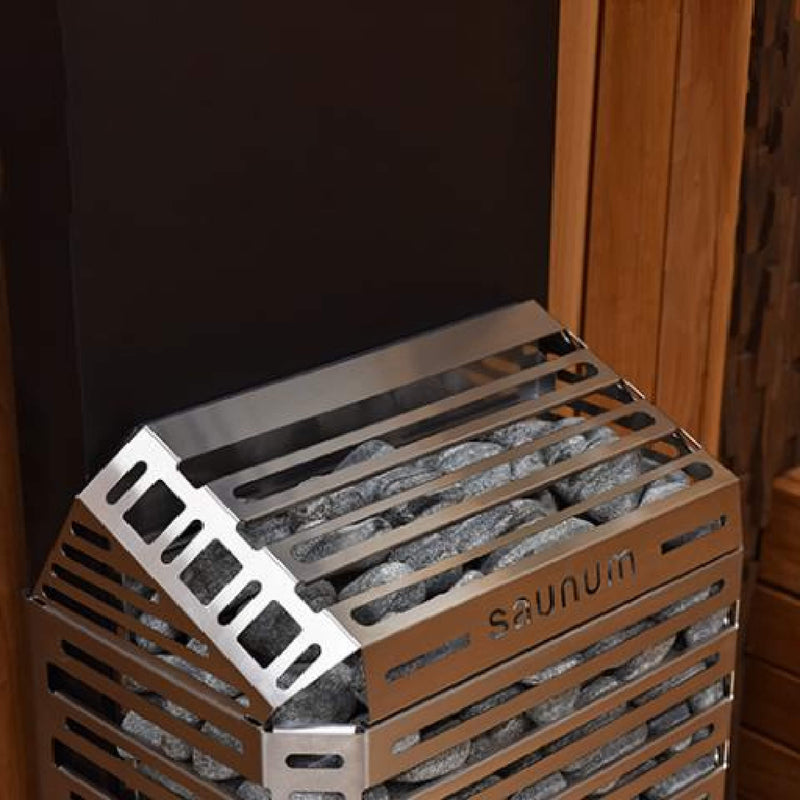 Saunum Air 5/7 Sauna Heater With Climate Equalizer, AirIQ Wi-Fi Control & Stones (SAK32184)