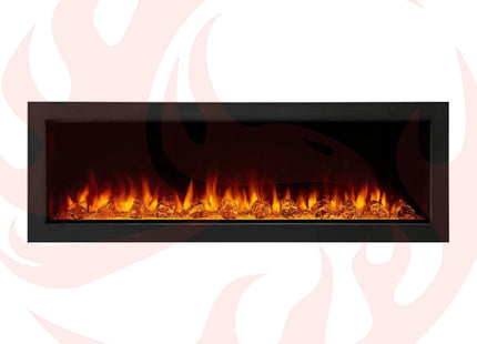 SimpliFire Forum Outdoor Electric Fireplace | Weather-Resistant Patio Heat - Phoenix Fire Art Store