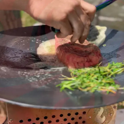 Skwok Cooking Bundle: All the best campfire cooking gear LavaBox Portable Campfire