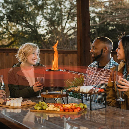 Solo Stove Mesa XL Tabletop Fire Pit with Stand | Smokeless Mini Fire Pit for Patios & Balconies