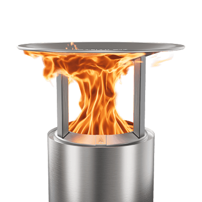 Solo Stove Mesa XL Tabletop Fire Pit with Stand | Smokeless Mini Fire Pit for Patios & Balconies