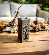 Spooky Tree Solar Light - The Bat Signal for Your Yard (But Spookier)