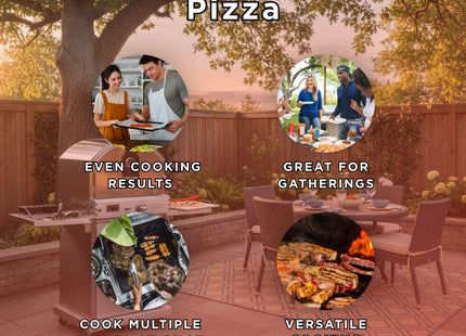 Summerset 60" Outdoor Freestanding Gas Pizza Oven [SS-OVFS-LP/NG] (SAK17543) SAKSBY WHOLESALE