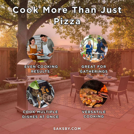 Summerset Outdoor Built-In / Countertop Gas Pizza Oven [SS-OVBI] (SAK73182) SAKSBY WHOLESALE