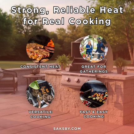 Summerset Sizzler Built-In Propane Gas Grill [SIZ26/32/38] (SAK71502) SAKSBY WHOLESALE