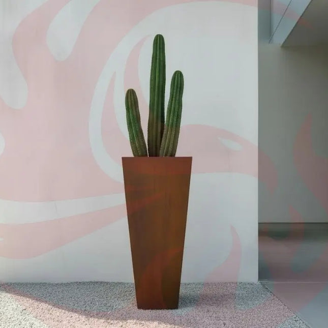 Corten Steel Tapered Planter - FREE SHIPPING! MK Design Elements
