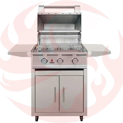 TrueFlame E Series 25-Inch 3-Burner Freestanding Gas Grill Designing Backyards