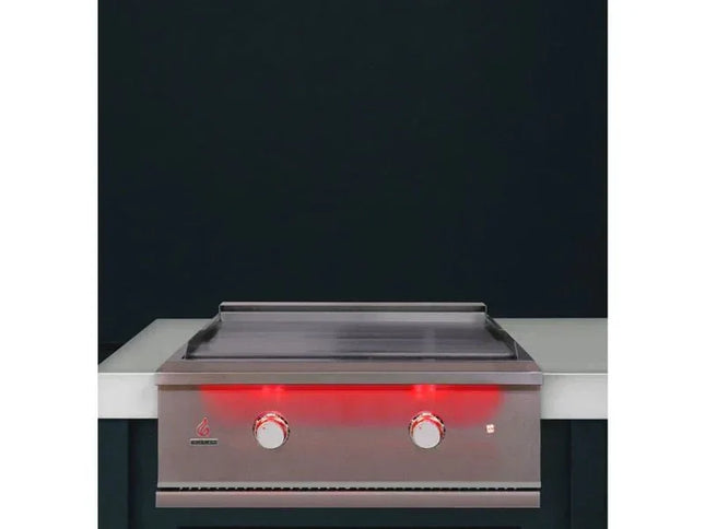 TrueFlame 30-Inch Built-In Gas Commercial Style Flat Top Griddle